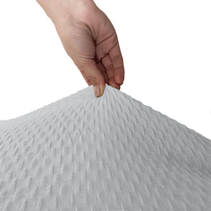 COPPIA VESTISEDIA CON SCHIENALE FASHIONABLE, Microfibra/Cotone/Elastan - GRIGIO CHIARO