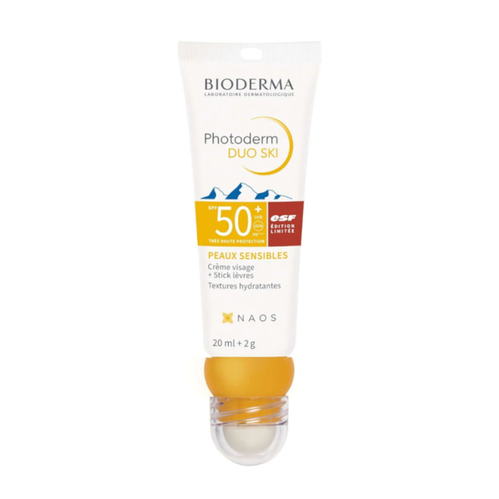 Photoderm Duo Ski SPF50+ - Crème Visage 20ml & Stick Lèvres 2g