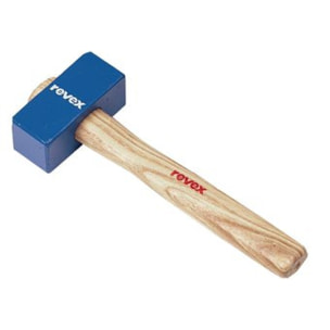 Massette carrée manche bois REVEX 1,25 kg - 016412