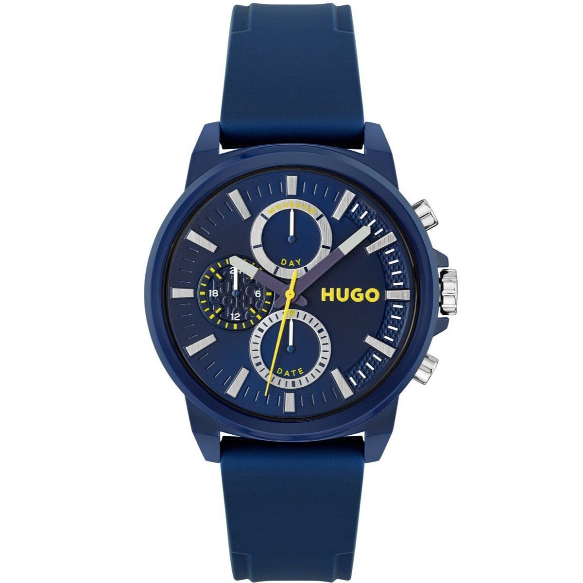 Reloj Hugo 1530257 Hombre Analogico Cuarzo con Correa de Caucho