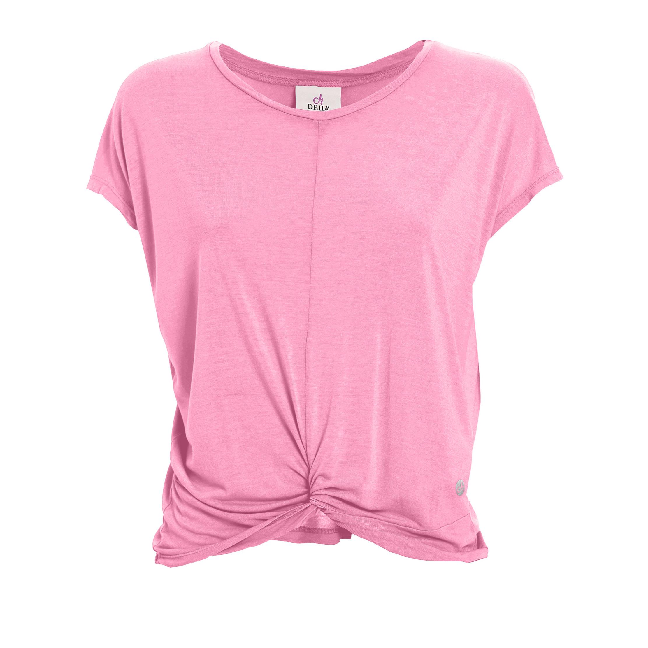 DEHA - T-shirt KNOT VISCOSE T-SHIRT in Viscosa per donna