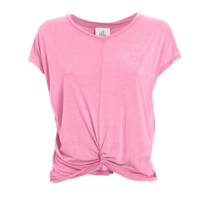 DEHA - T-shirt KNOT VISCOSE T-SHIRT in Viscosa per donna