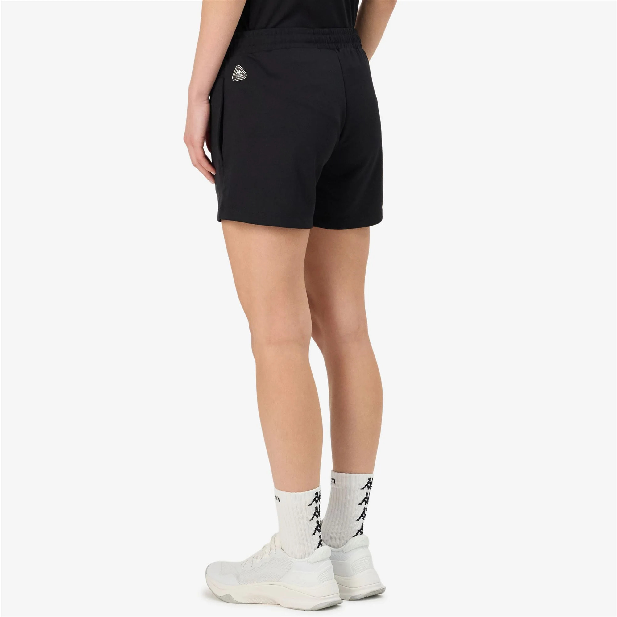 Kappa - Pantaloni Corti Donna Nero - Gines