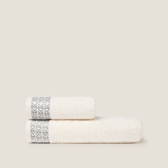 Juego toallas de baño Geot color blanco