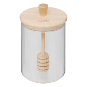 Pot à miel "Hermet" en verre 0,4L