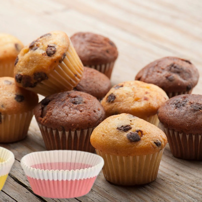 Lot de 100 moules à muffins en papier 5 cm Zenker Smart Pastry