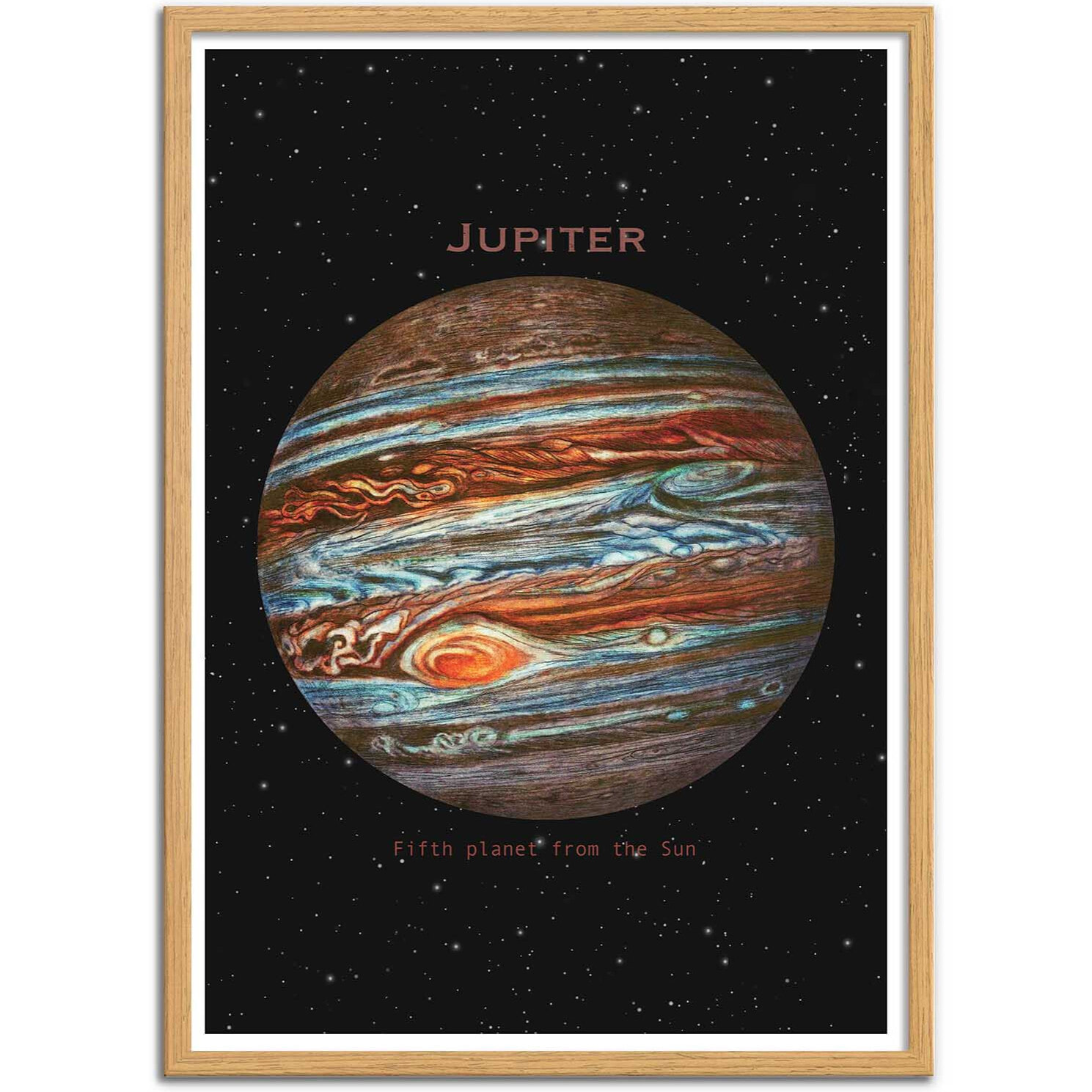 Affiche - Jupiter - Terry Fan
