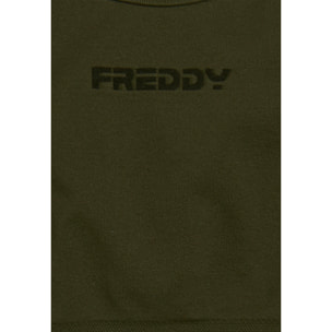 Top sportivo seamless con scollo a cuore e supporto leggero