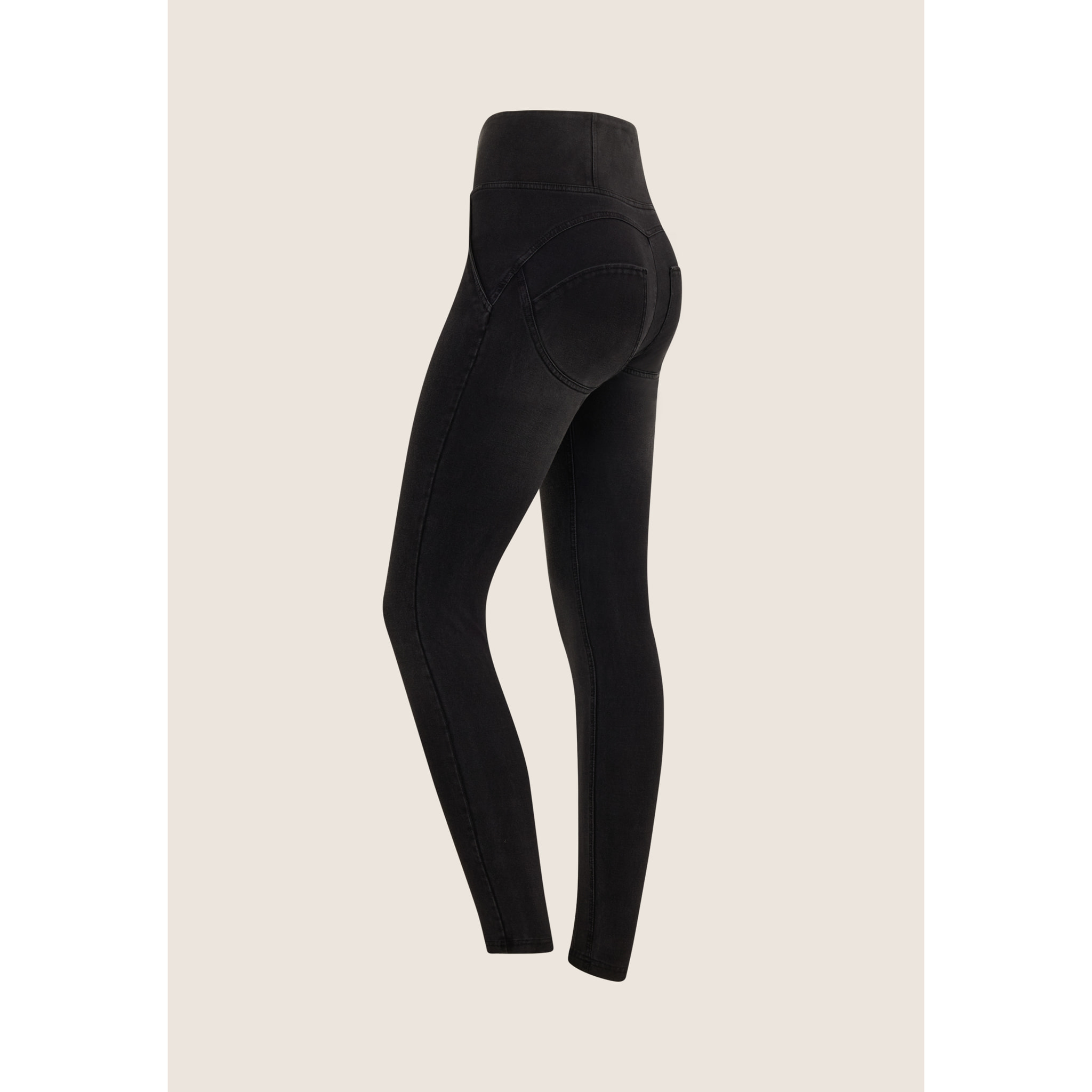 Jeggings WR.UP® vita alta e cucitura centrale e tasche finte