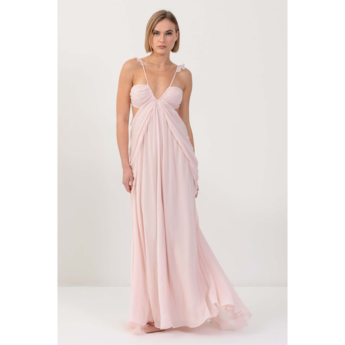 Kocca - Abito con cut-out e volants Donna