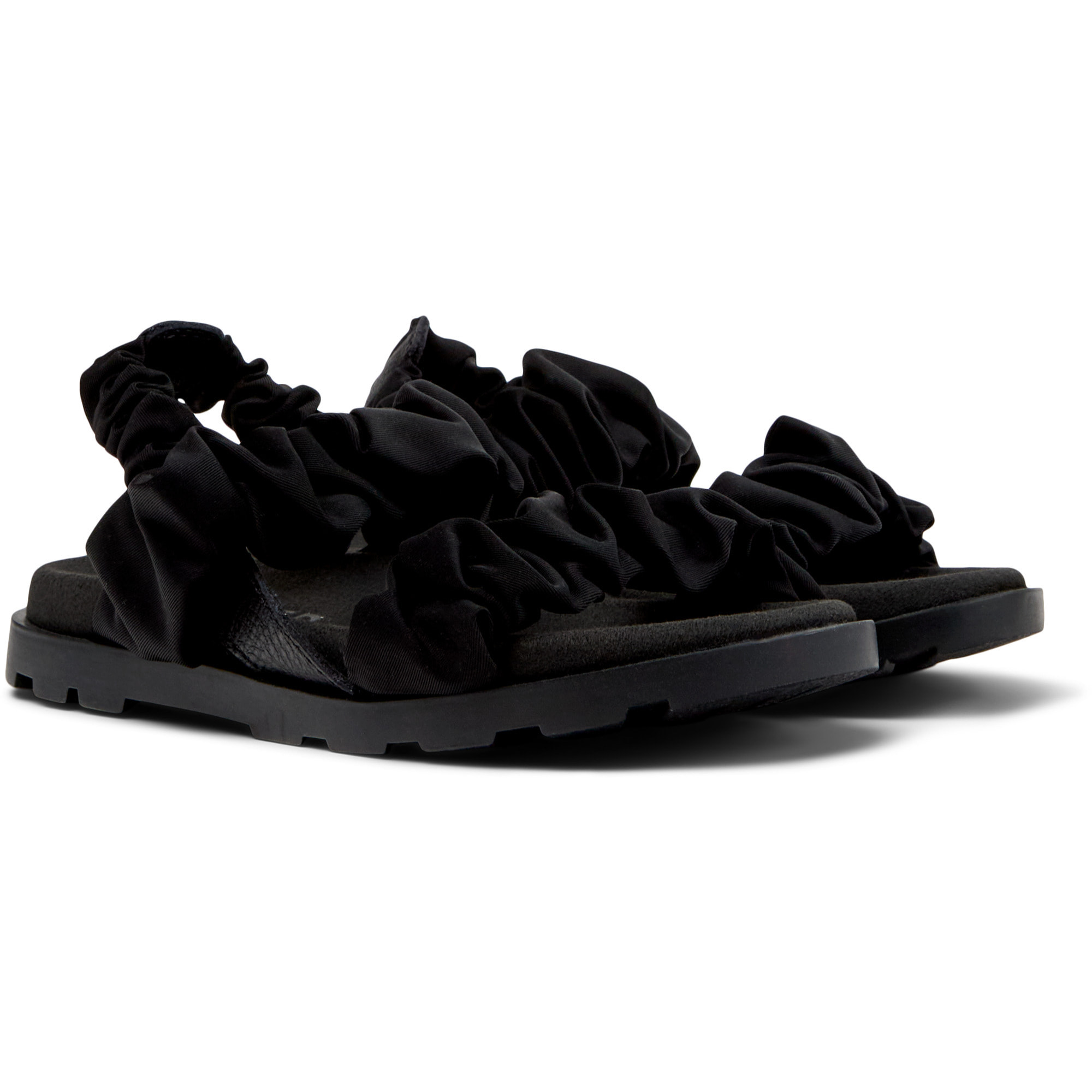 Sandalias - CAMPER Brutus - Negro - Textil técnico