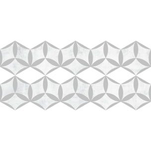 Sticker Sol avec laminat de Protection en Plastique Anti-dérapant | Stickers adhésif Sol - CARRELAGES HEXAGONES ALVA -