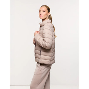 Chaqueta Acolchada Taupé - Bareman