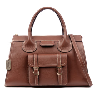 Bagaladi borsa tote donna. Pelle autentica Dollaro.