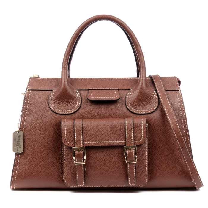 Bagaladi borsa tote donna. Pelle autentica Dollaro.
