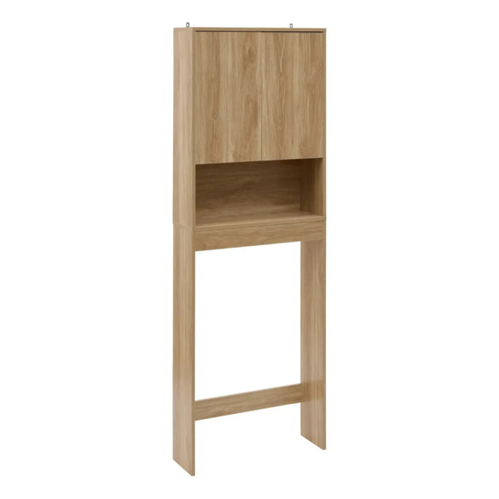 Meuble WC Abana rectangulaire 20x63cm beige