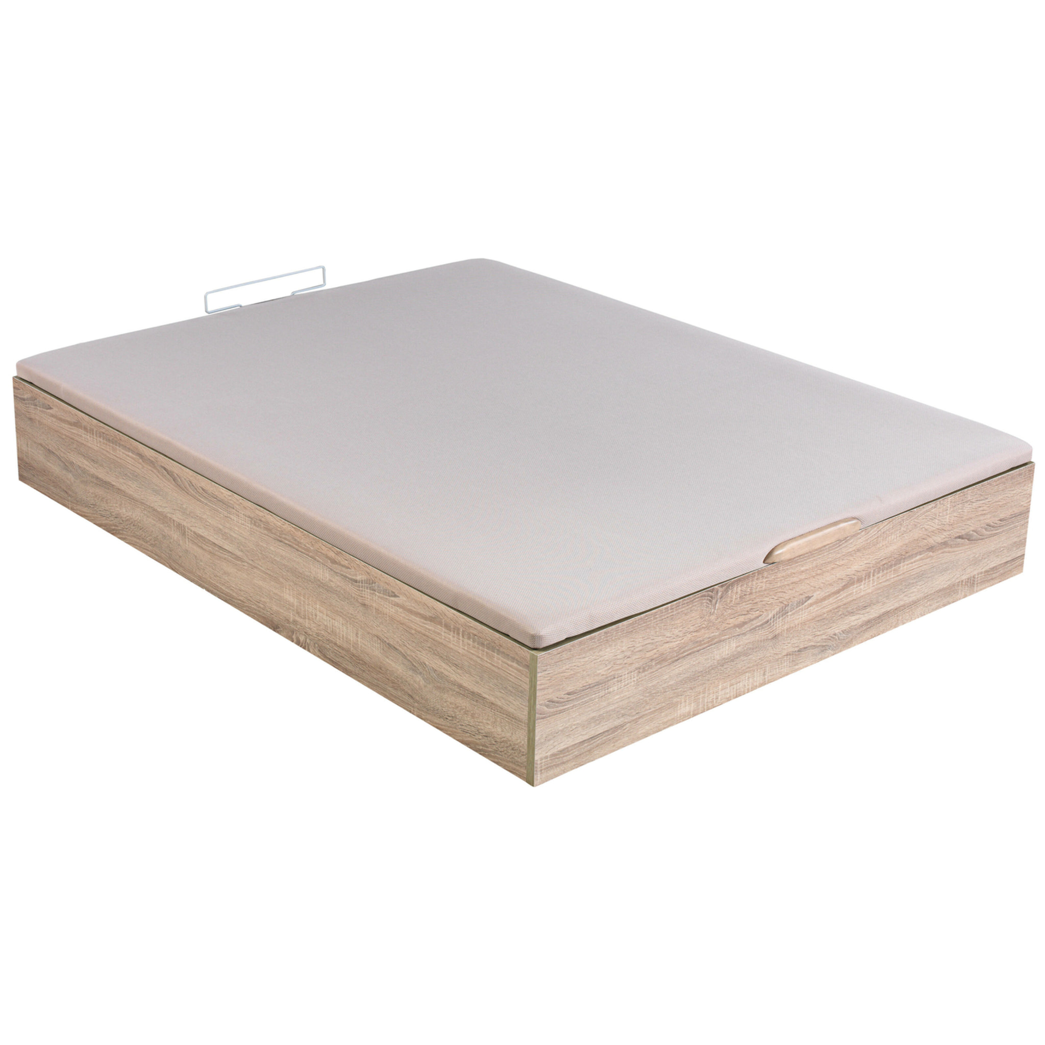 Canapé Abatible 32CM | ENVÍO, MONTAJE Y RECOGIDA ANTIGUO INCLUIDO | Madera | Color Natural | Gran capacidad | ROYAL SLEEP