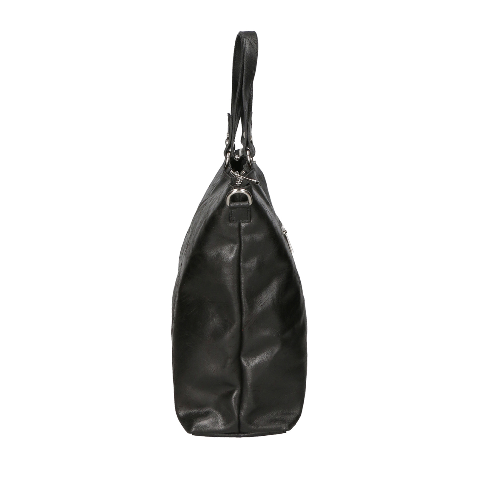 Borsa a spalla da Donna Elisamaria in Vera Pelle Made in Italy 34x49x12 cm