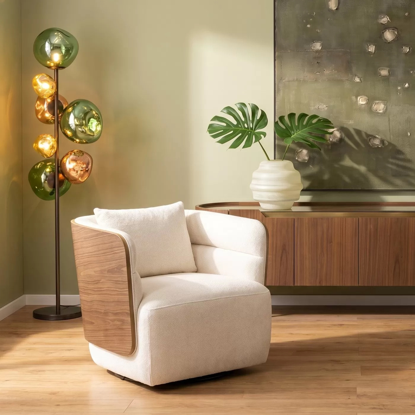 Fauteuil pivotant Marc Kare Design