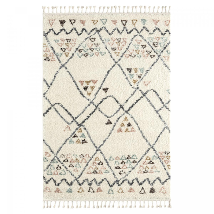 Tapis berbère tissé motif saharien SUFA