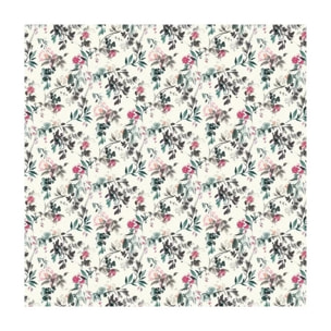 Rideau de douche Polyester JINZO 180x200cm Motif Fleuri Spirella