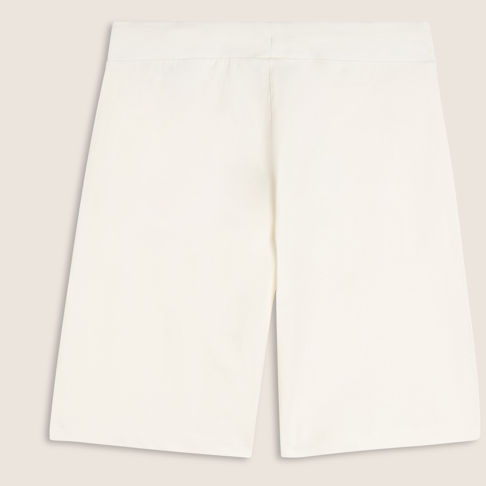 Bermuda in jersey con logo perline