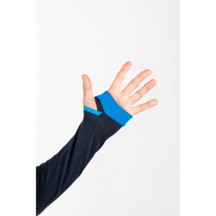 Giacca isolante leggera ECOActive con cappuccio di ECOON - Azzurro / Blu