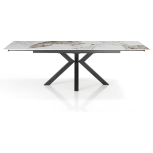 Oresteluchetta Tavolo allungabile DILLER ONICE GREY