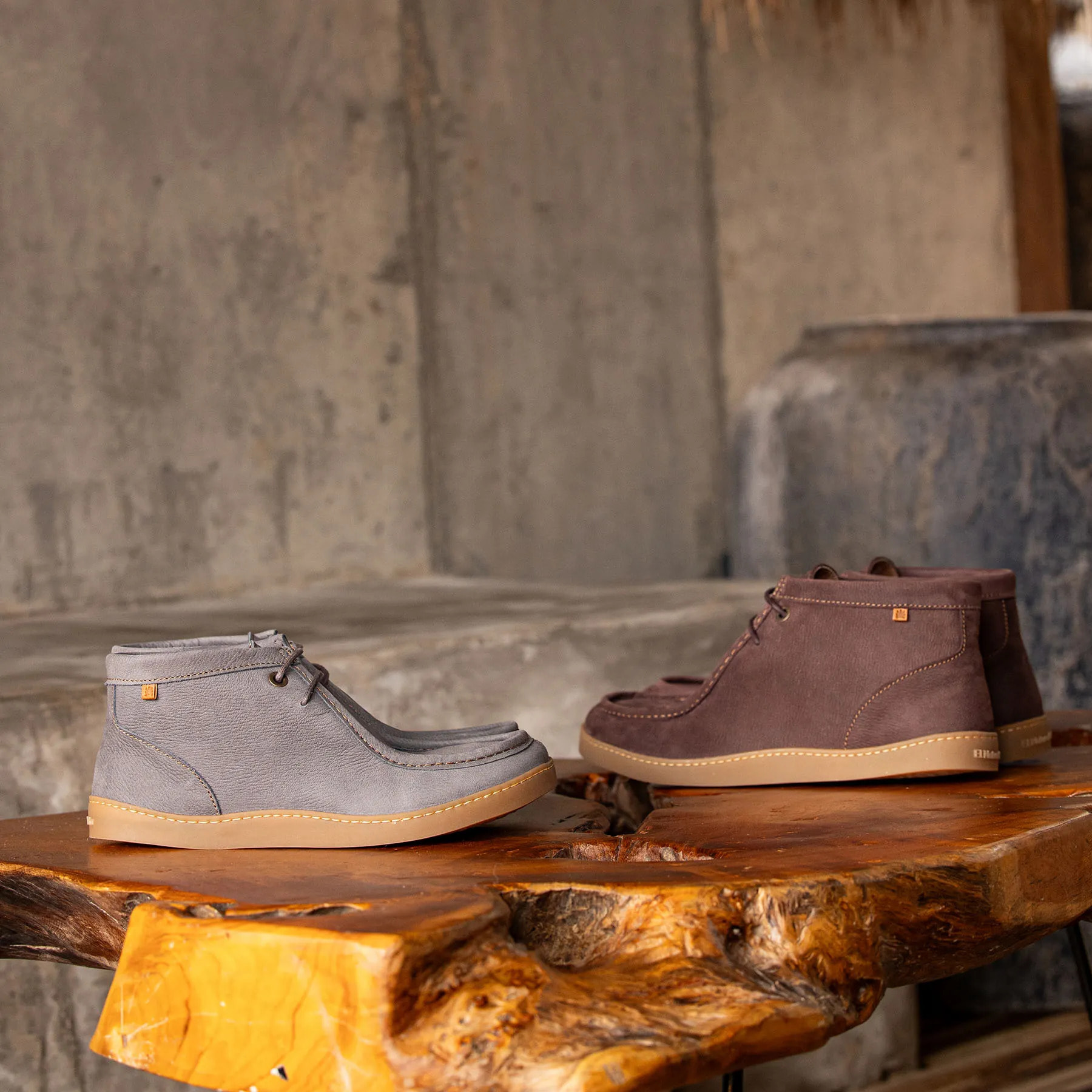 Botines N5917 PLEASANT WOOD/ ORIGEN color Wood