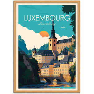 Affiche - Luxembourg - Studio Inception