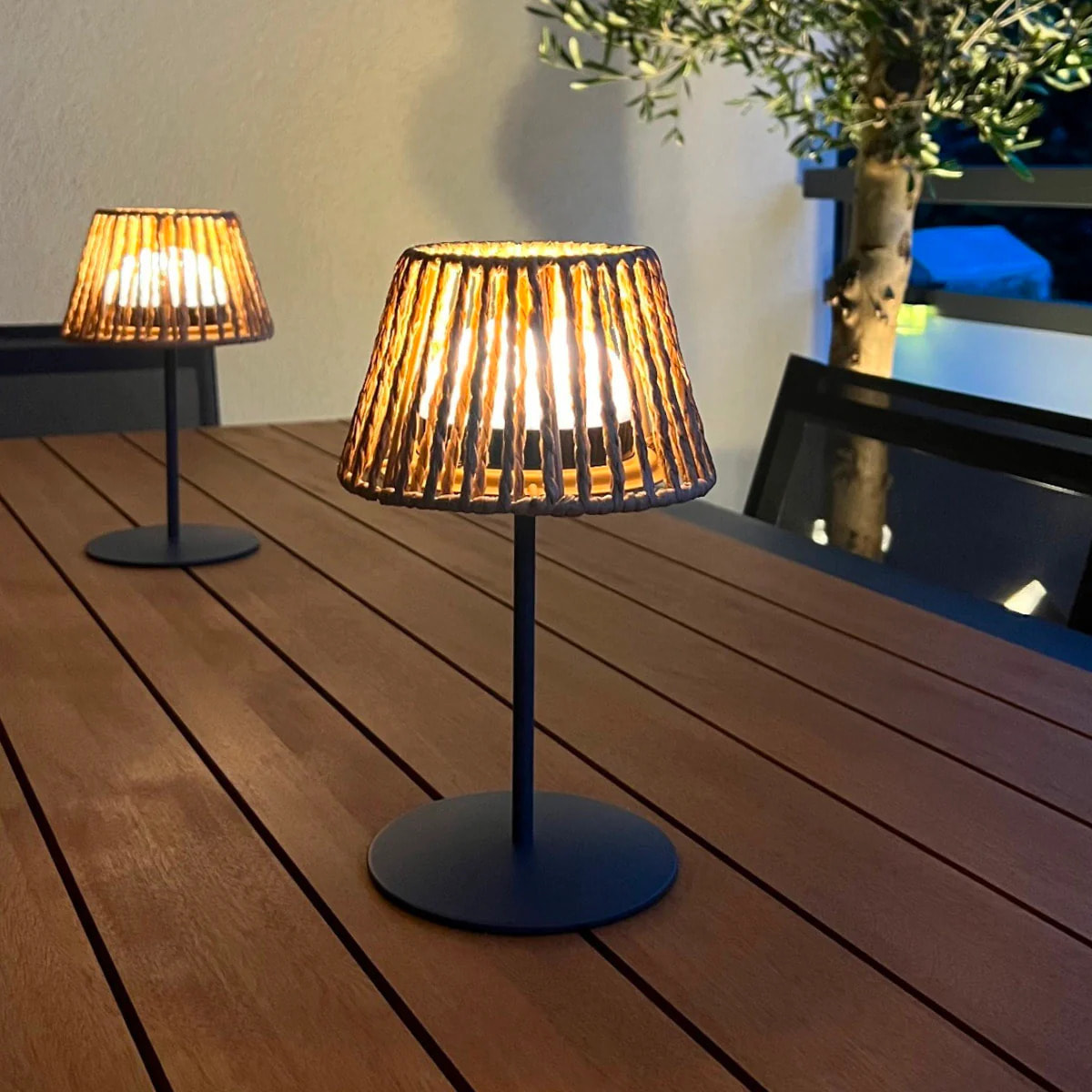2 Lampes de table TWINS RAFFY H24CM