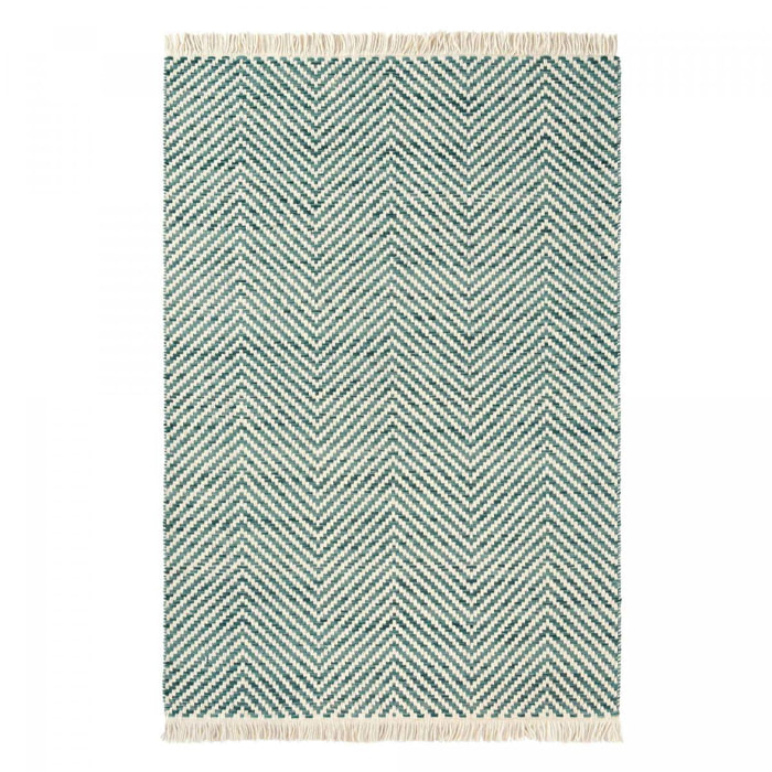 Tapis kilim tissé en laine motif simple DEGU