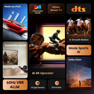 TV LED HISENSE 58A6Q 2025 (146cm)