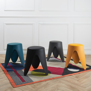 Tabouret Eve Jaune Moutarde M6