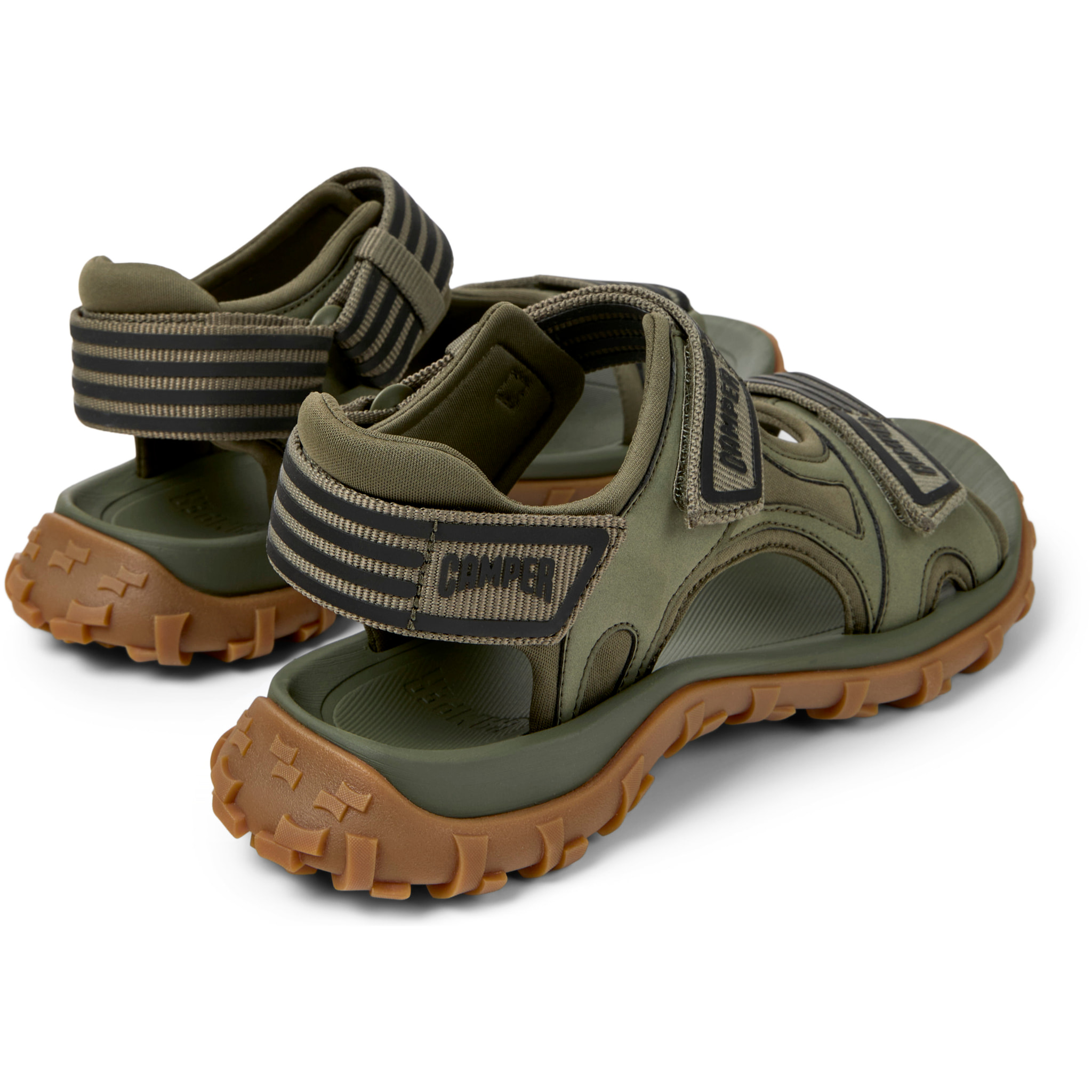 Sandalias - CAMPER Drift Trail Sandal - Verde - Cuero liso
