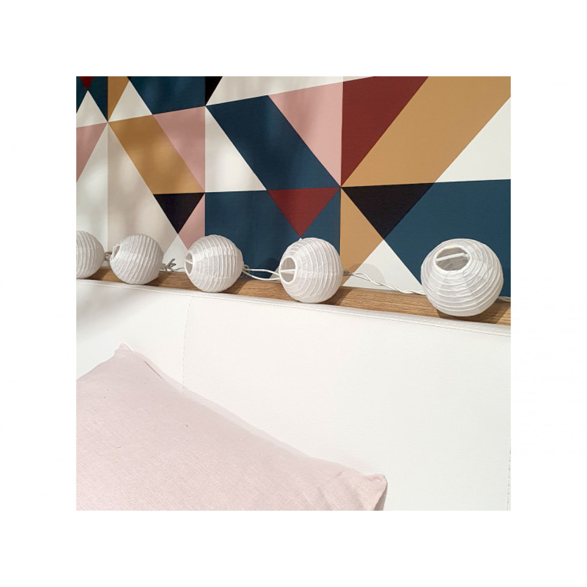 Guirlande en boules de papier L3.10 m - GUILY