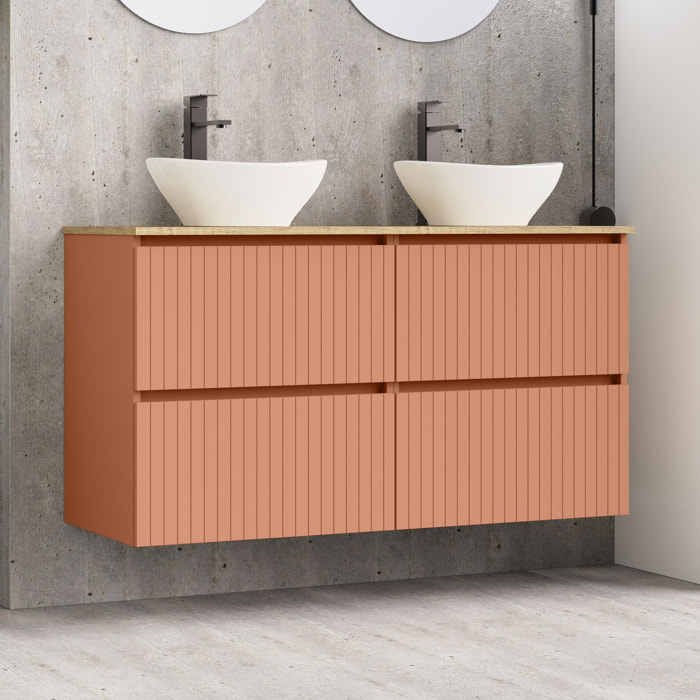 Conjunto de baño Hali Alday, 120 cm, Coral