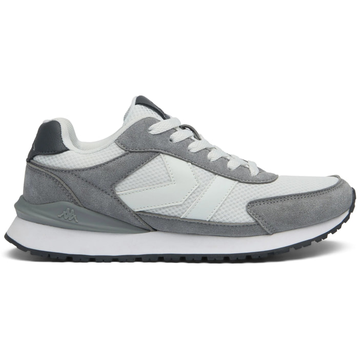 Kappa - Sneakers Uomo Donna Grigio - Logo Martin