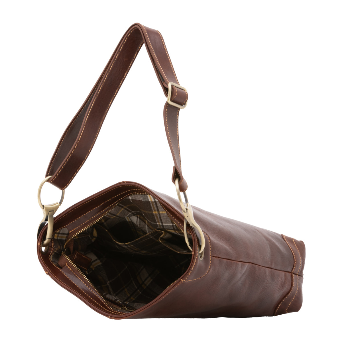 Borsa a spalla  da donna In Vera pelle Made in Italy 32x32x11 cm