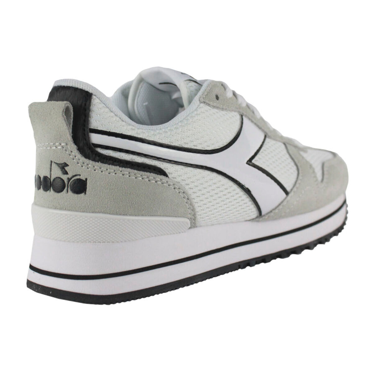 Zapatillas Sneaker para Mujer - DIADORA Olympia platform wn 101.176996 01 C1880 White/White/Black