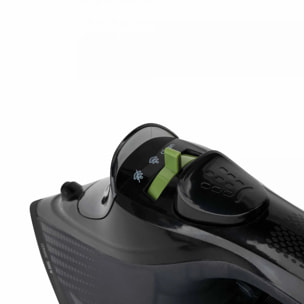 Plancha de vapor JATA JEPL2401 con suela cerámica. Autolimpieza. Antical. 3000 W