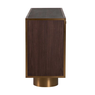 Aparador Mdf Aceron Inoxidable Noblesse 180x50x90cm