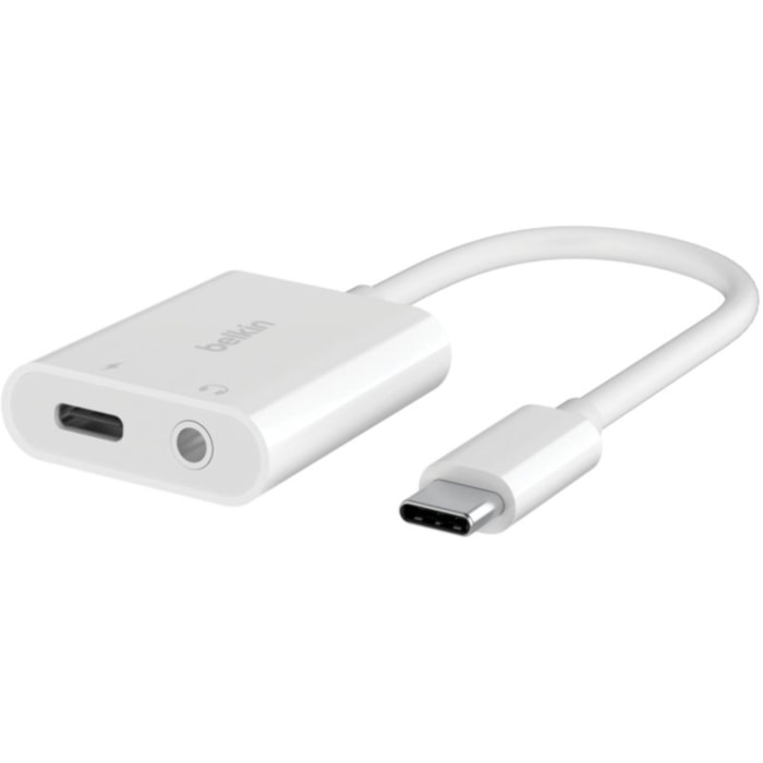 Adaptateur USB C BELKIN USB-C vers USB-C/Jack 3.5mm