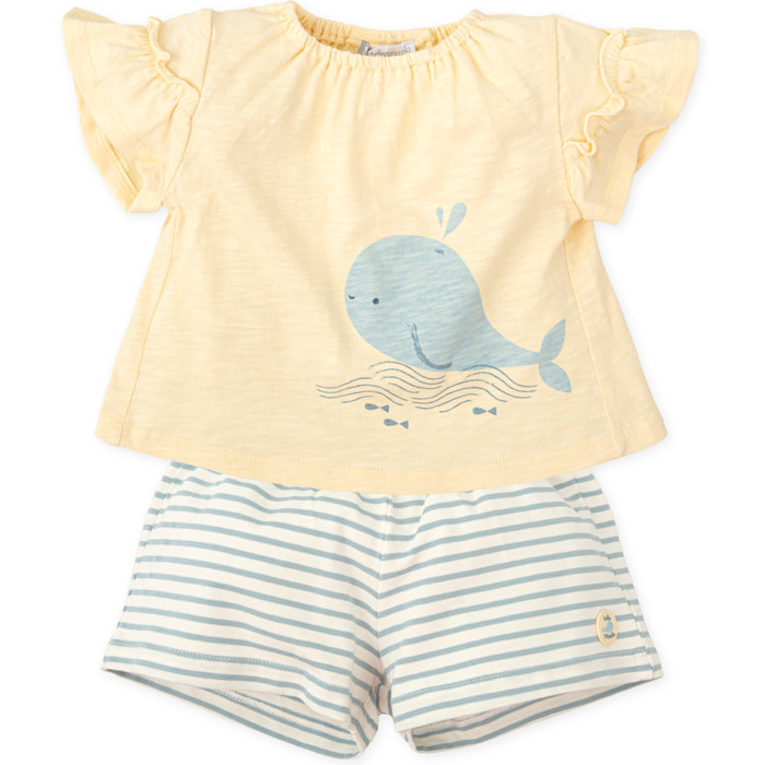 Conjunto niña - Amarillo