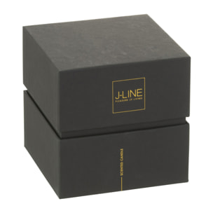 J-Line bougie parfumée Noa - Sandalwood - verre - rouge - small - 50H