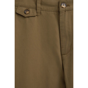 Pantalón chino camel de corte regular con logo Polo Club