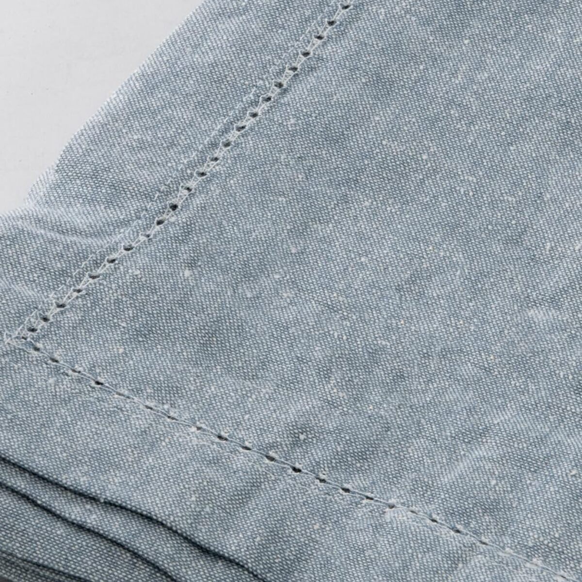 Tovaglia ajour in cotone - BLU MELANGE