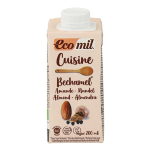 Bechamel Vegetal Vegana Bio Cuisine Ecomil, 200 ml