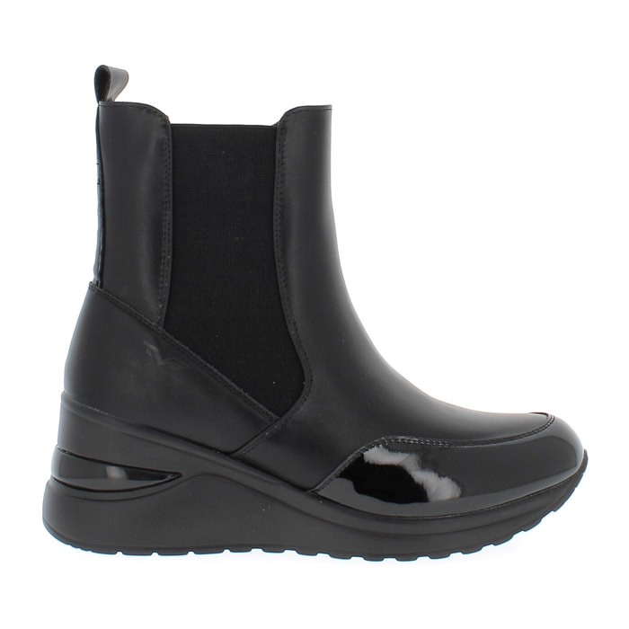 Armata di Mare Scarpe Donna Chelsea Boots con Soletta in Memory Foam AMD W52H53 Black