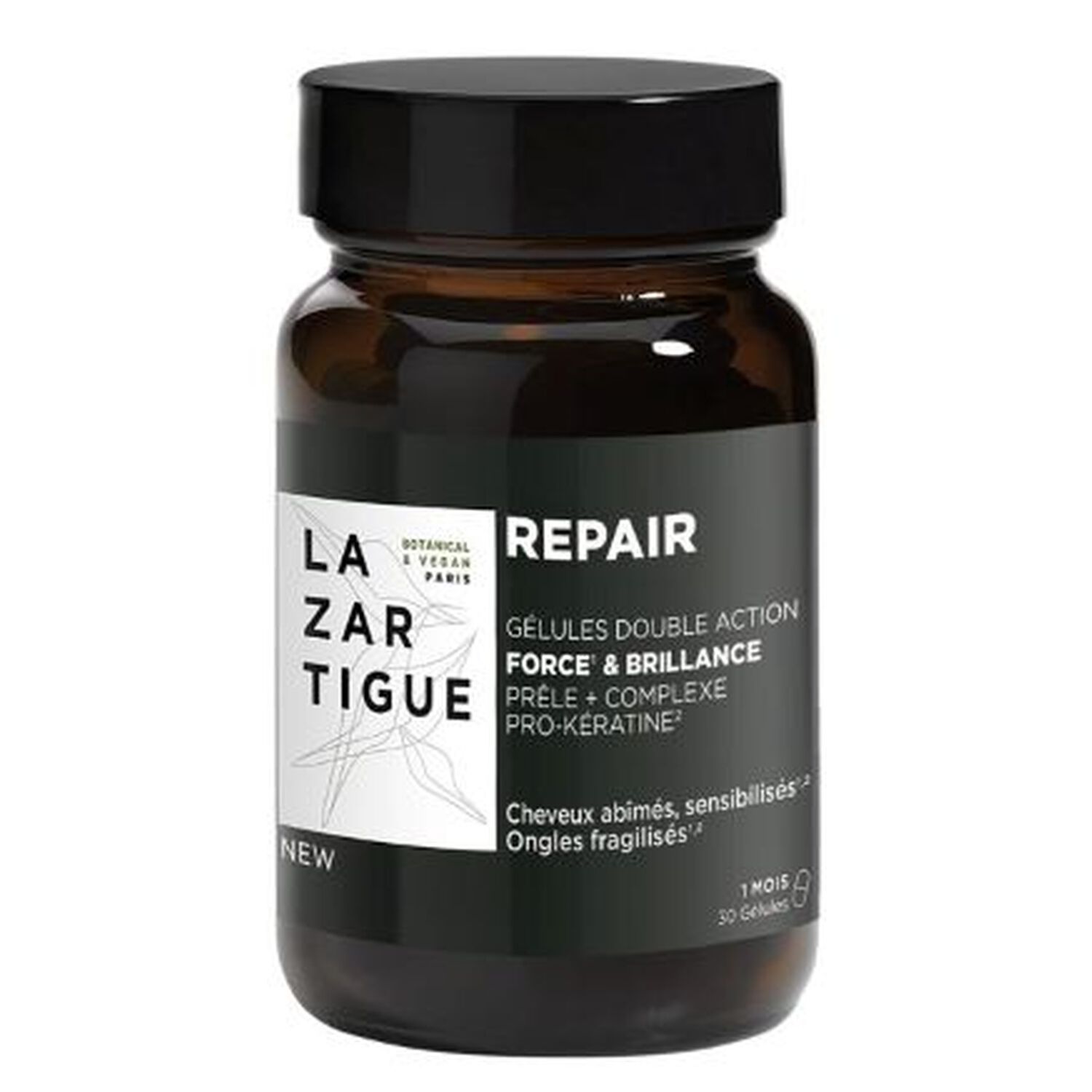 Repair - Gélule Double Action Force & Brillance - 1 Mois